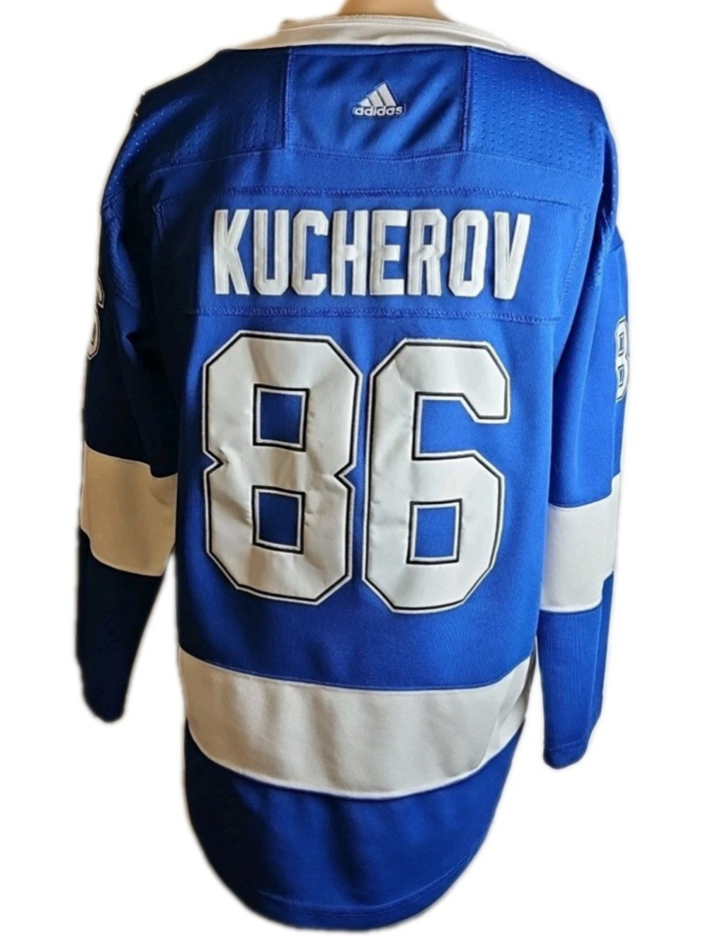 Nikita Kucherov #86 Tampa Bay Lightning Jersey Adidas Youth Size Large/XL NHL